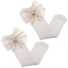 1 Paar Lolita Middensokken Met Kant Afwerking Japans Stijl