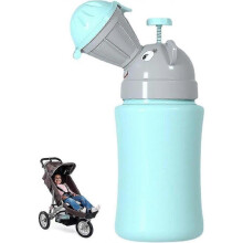 (A) Portable Urinal for Children - Portable Baby Child Potty Urinal Toilet, Portable Baby Potty Urinal Toilet for Car Travel and Camping