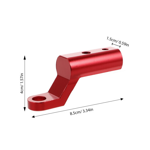 Spiegel Halterung Rückspiegel Adapter Sitzung Rot 1