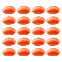 100Stk Orange Mund Zubehör Resin Für DIY Spielzeug Und Kinderprojekte