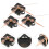 3 Sets Diy Klokmechanisme Beweging Wijsplaat Kit 5