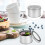 Candy Container Runde Süßigkeiten Dose Silber 4 4