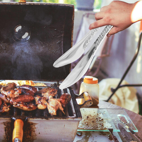 Kette Verdickte Grillfleischklammer Lebensmittelzange 2