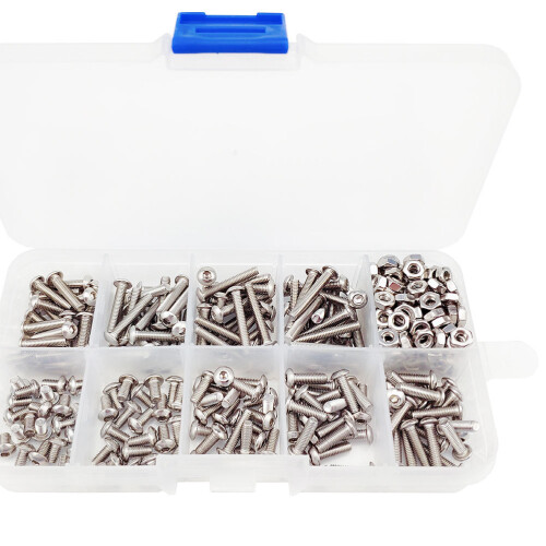 340 Moeren Metrisch RVS Schroef Set 2