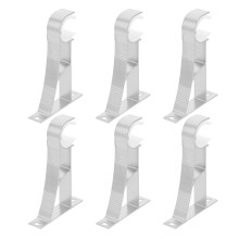 6 Gardinenstangenhalter Für Fensterdekoration