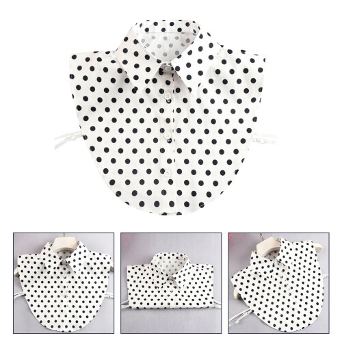 Dot Blouse Afbreekbaar Kraag 2