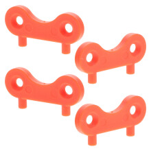 Deck Fill Plate Key Kit Herren Orange Nylon 4er Set