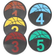Football Sign Discs Pvc 1 Set 9,04 X 9,04 X 0,08 Inch