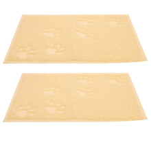 2Set Littermat Kattenbak Pvc Dierenvriendelijk Dagelijks Gebruik