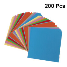 200 Blatt Bastelpapier Für Kunstprojekte Und Quadratische Formen