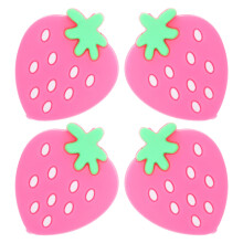 Racket 4 Stks Roze Silicone Voor Tennis Spelen