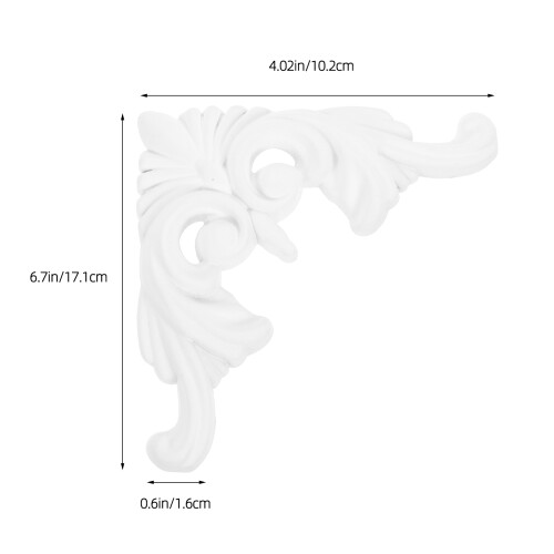 Ceiling Light Panel Medallion 10 Inch Europees Stijl Ongeverfd 1