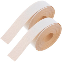 6Rolls Beige Cloth Lampshade Edging Strip Self-Adhesive DIY Lamp Cover