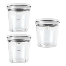 3 Opbergdoos Melkpoeder PP Wit Babyvoeding