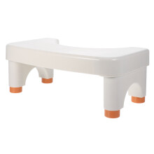Toiletstool Kindervoetsteun 39,50X21,50X15,00Cm Wit