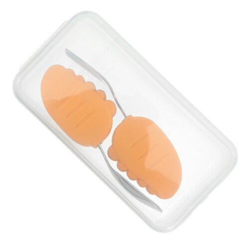 1 Set 2 Baby Silica Gel Eetgerei