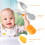 1 Set 2 Baby Silica Gel Eetgerei 11