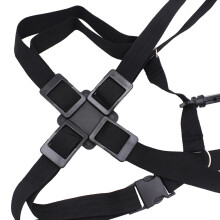 Woodwinds Saxofoon Halsband Zwart Katoen 1 Stuk