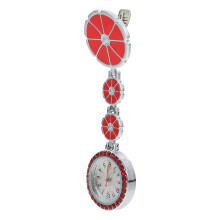 Clip-On Fobhorloge Verpleegkunde Examenhorloge Rood 1