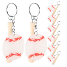 40 Honkbal Sleutelhanger Softbal Knuppel Bedel