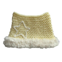 (Bright yellow burrs) Knitted Kitten Hat 2000s Girls Photo Props New Year Thick Headgear Adults Kids Star Kitten Ears Y2K Photo Props