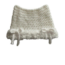 (white raw edges) Knitted Kitten Hat 2000s Girls Photo Props New Year Thick Headgear Adults Kids Star Kitten Ears Y2K Photo Props