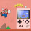 (2 person) Handheld game console, children's singles 500, Macaron 2
