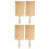 Pasta Making Tool Holzfarben 8,45x3,34x0,67 Inch 6