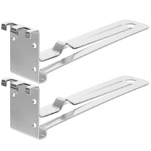 2Stk Wandmontagewerkzeug Aus Robustem Hochkohlenstoffstahl Silber