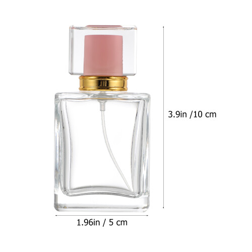 Spray Verre Rose Rechargeable Pour Usage Facile 1