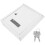 Wall Mount Iron Letter Box Locking Weiß Vintage Style 1 5