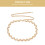 Taille Kette Brautkleid Gürtel Imitation Halskette 2