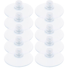 10St Transparante PVC Zuignappen Met Schroeven Voor Meubel En