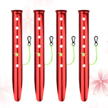 4Stk Sandspikes U-Form Zufallsfarbe Für Zelte Camper