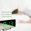 (white) Digital Alarm Clock Desk Table Clock Curved LED Screen Alarm Clocks For Kid 5