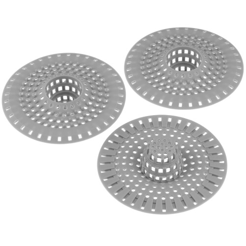 3Stück Silikon Haarfang Abfluss Abdeckung