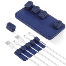 2 Sets Drahtfixierer Aus Silikagel Mit Magnet Für Ladekabel