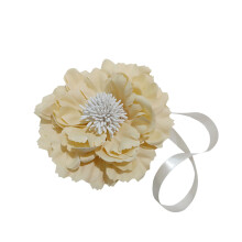 Gelbe Pfingstrose Form Vorhangband Blumen Fensterdekoration