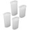 4Pcs Durable Silicone Mold DIY Cover Cast White Moulds 1
