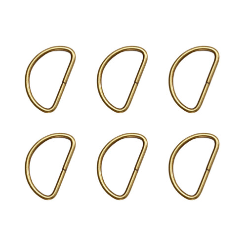 100 Stuks D-Ring Zakjes Ring Halfmaanvormige D-Ring D-