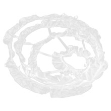 Masquerade Plus Size Trouwjurk Met Holle Bustle Bruid Vrouwen