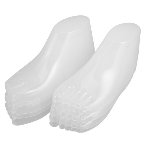 5 Paar Kinder Schuhstütze Fuß Display