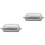 2 Pcs Stainless Steel Butter Plate with Lid 5