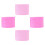 Crepe Papierlint Roze 4 10