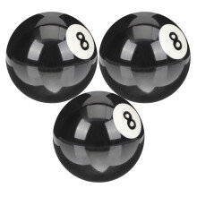 Pooltafelballen Resin Biljartbal Gemakkelijk Te Reinigen Zwart 3