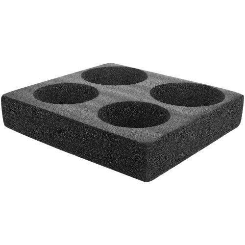 Foam Drink Holder Zwart Met Sprinkler