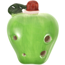 Adult Ocarina Muziekinstrument Groen Keramisch Set