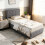 Comfy Living (3ft Single, Grey) Colorado Bed Frame with Kerri Mattress 1