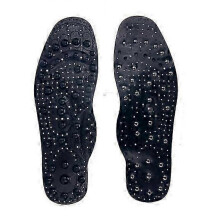 (L 28CM,black)Magnetic Therapy Acupressure Slimming Insoles,relieve Pain Improve zxin
