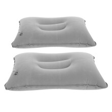 Aufblasbares Ultraleichtkissen Grau Pvc Erwachsene Camping 2